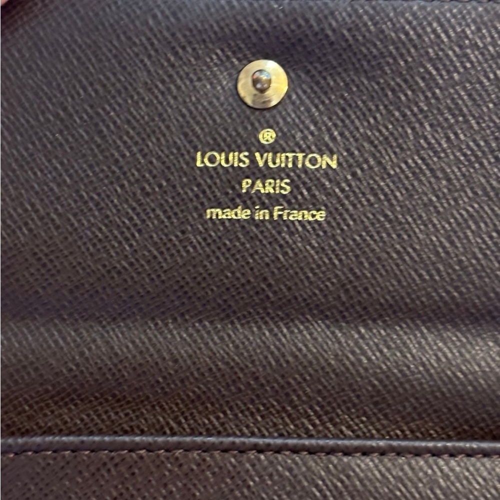 Louis Vuitton Dark Brown Monogram Wallet - Picture 8 of 12